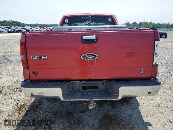 2008 Ford F-150 XLT with VIN 1FTPW12V48FA19252, listed as a Copart auction lot 59134935 with 214,004 mi miles and Salvage title. Bid and sale history available at DreamBid. Image 6.