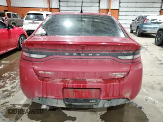 2014 Dodge Dart Aero with VIN 1C3CDFDH8ED696017, listed as a Copart auction lot 43477975 with 148,984 mi miles and Salvage Title. Bid and sale history available at carsss.com. Image 6.