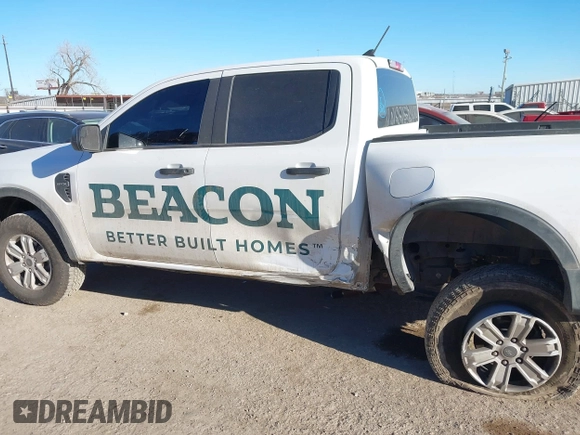 2024 Ford Ranger XL with VIN 1FTER4BH7RLE27371, listed as a IAAI auction lot 41674611 with 17,766 mi miles. Bid and sale history available at carsss.com. Image 14.