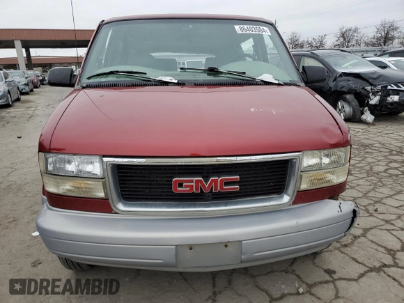 1997 GMC Safari z VIN 1GKEL19WXVB530471, wystawiony jako Copart lot #86403504 z przebiegiem Nie podano mil oraz Szkoda całkowita • Salvage title. Historia ofert i sprzedaży dostępna na DreamBid. Obrazek 5.