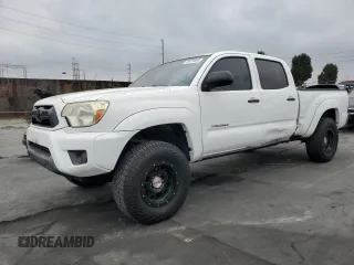 2014 Toyota Tacoma PreRunner with VIN 3TMKU4HN9EM040957, listed as a Copart auction lot 76579404 with 91,222 mi miles and Salvage title. Bid and sale history available at DreamBid. Image 1.