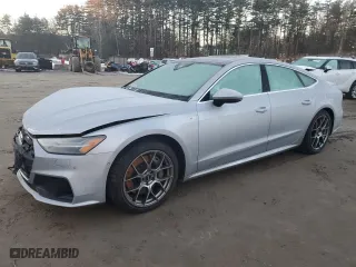 2019 Audi A7 Prestige with VIN WAUV2AF21KN101792, listed as a Copart auction lot 38002014 with 72,488 mi miles. Bid and sale history available at carsss.com. Image 1.