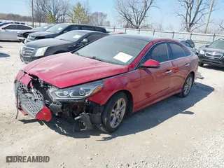 2019 Hyundai Sonata SEL with VIN 5NPE34AF3KH814639, listed as a IAAI auction lot 41768909 with 91,787 mi miles. Bid and sale history available at carsss.com. Image 17.