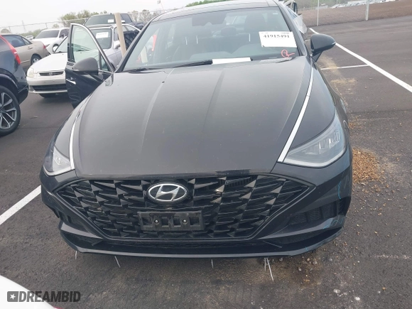 2023 Hyundai Sonata SEL Plus with VIN KMHL44J21PA279726, listed as a IAAI auction lot 41915491 with 52,834 mi miles. Bid and sale history available at carsss.com. Image 12.
