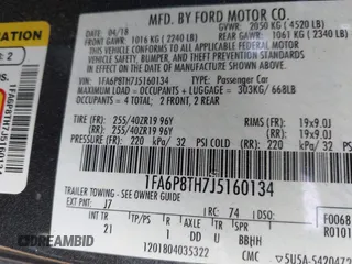 2018 Ford Mustang EcoBoost with VIN 1FA6P8TH7J5160134, listed as a IAAI auction lot 42514286 with 78,467 mi miles and . Bid and sale history available at DreamBid. Image 9.
