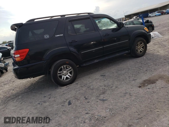 2003 Toyota Sequoia Limited with VIN 5TDBT48A03S168212, listed as a Copart auction lot 51605175 with 373,143 mi miles and Clean Title. Bid and sale history available at DreamBid. Image 3.