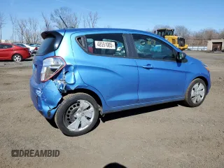 2016 Chevrolet Spark LS with VIN KL8CB6SA0GC639528, listed as a Copart auction lot 48591005 with 59,268 mi miles and Salvage Title. Bid and sale history available at carsss.com. Image 3.