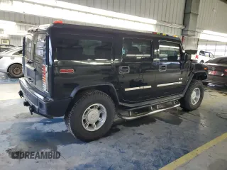 2003 Hummer H2 with VIN 5GRGN23U73H116472, listed as a Copart auction lot 86919214 with 172,543 mi miles and Salvage Title. Bid and sale history available at carsss.com. Image 3.