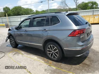 2021 Volkswagen Tiguan SE with VIN 3VV3B7AX5MM158656, listed as a Copart auction lot 61593815 with 68,774 mi miles and Salvage title. Bid and sale history available at DreamBid. Image 2.