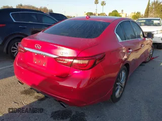 2021 Infiniti Q50 Luxe z VIN JN1EV7BPXMM705321, wystawiony jako IAAI lot #41838394 z przebiegiem 38 928 mil mil oraz . Historia ofert i sprzedaży dostępna na DreamBid. Obrazek 4.