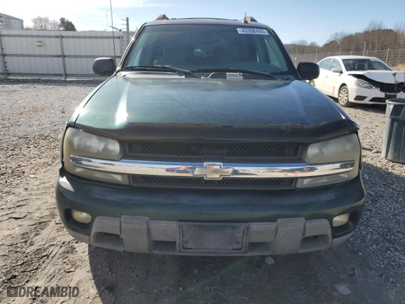 2005 Chevrolet TrailBlazer LS with VIN 1GNET16S356185474, listed as a Copart auction lot 43398405 with 0 mi miles and Salvage Title. Bid and sale history available at carsss.com. Image 5.