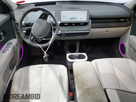 2022 Hyundai Ioniq 5 Limited with VIN KM8KRDAF4NU081184, listed as a Copart auction lot 89351005 with 42,030 mi miles and Salvage title. Bid and sale history available at DreamBid. Image 8.