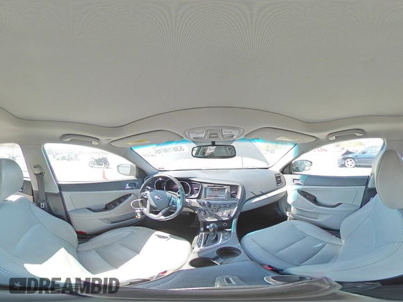2013 Kia Optima EX z VIN 5XXGN4A71DG197381, wystawiony jako Copart lot #53619615 z przebiegiem 100 873 mil mil oraz Szkoda całkowita • Salvage title. Historia ofert i sprzedaży dostępna na DreamBid. Obrazek 13.
