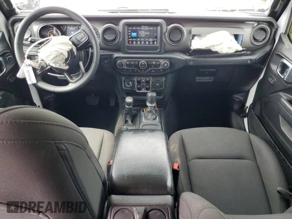 2023 Jeep Wrangler Sport S z VIN 1C4HJXDNXPW617637, wystawiony jako Copart lot #58724555 z przebiegiem 15 811 mil mil oraz Szkoda całkowita • Salvage title. Historia ofert i sprzedaży dostępna na DreamBid. Obrazek 8.