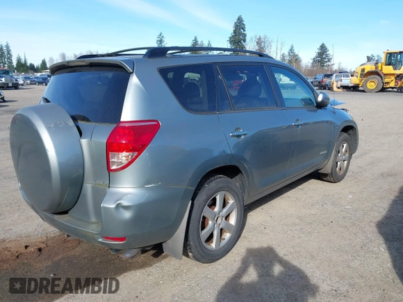 2008 Toyota RAV4 Ltd with VIN JTMBK31V485052521, listed as a IAAI auction lot 41874753 with 185,302 mi miles. Bid and sale history available at carsss.com. Image 4.