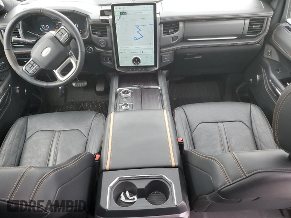 2023 Ford Expedition Max Platinum with VIN 1FMJK1M87PEA25684, listed as a Copart auction lot 42228045 with 9,861 mi miles and Clean title. Bid and sale history available at DreamBid. Image 8.