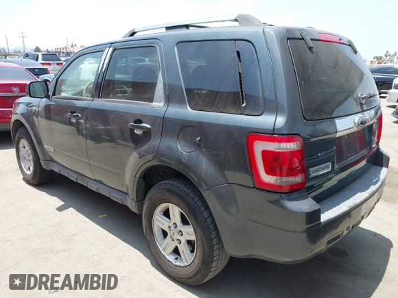 2008 Ford Escape Hybrid z VIN 1FMCU49H48KA03674, wystawiony jako IAAI lot #42587791 z przebiegiem 160 202 mil mil oraz . Historia ofert i sprzedaży dostępna na DreamBid. Obrazek 3.
