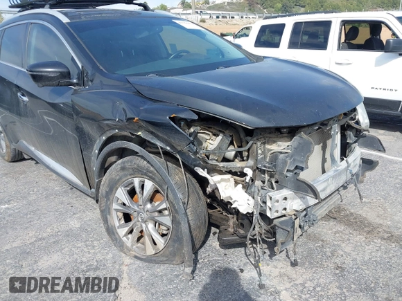 2017 Nissan Murano S with VIN 5N1AZ2MG8HN103383, listed as a IAAI auction lot 41756158 with 129,917 mi miles and . Bid and sale history available at carsss.com. Image 6.