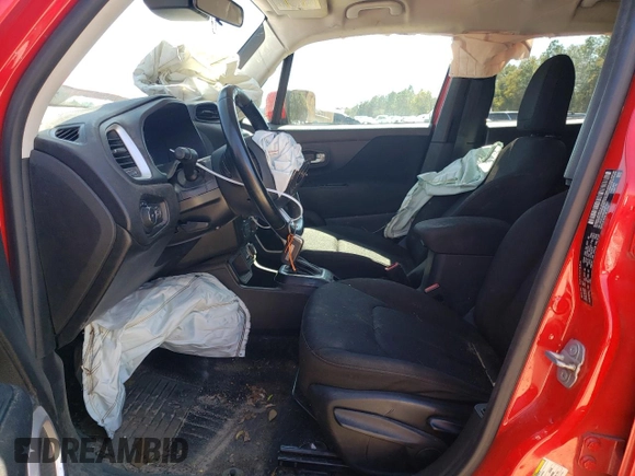 2018 Jeep Renegade Latitude with VIN ZACCJABB5JPG71223, listed as a Copart auction lot 48385545 with 165,353 mi miles and Non Repairable. Bid and sale history available at carsss.com. Image 7.