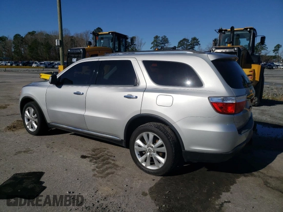2013 Dodge Durango Crew with VIN 1C4SDHDT7DC539851, listed as a Copart auction lot 48538045 with Not Provided miles and Salvage Title. Bid and sale history available at carsss.com. Image 2.