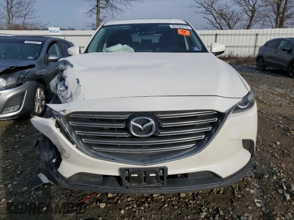 2017 Mazda CX-9 Touring with VIN JM3TCBCY7H0142530, listed as a Copart auction lot 43728415 with 0 mi miles and Salvage Title. Bid and sale history available at carsss.com. Image 5.