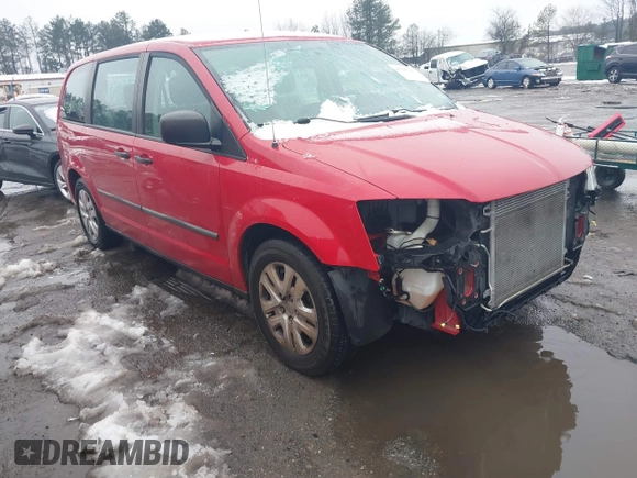 2014 Dodge Grand Caravan American Value with VIN 2C4RDGBG0ER452719, listed as a IAAI auction lot 41547145 with 151,636 mi miles and . Bid and sale history available at DreamBid. Image 1.