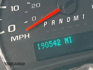 2013 Chevrolet Express Cargo Van with VIN 1GCWGFCA7D1150992, listed as a IAAI auction lot 42186574 with 190,542 mi miles. Bid and sale history available at carsss.com. Image 1.