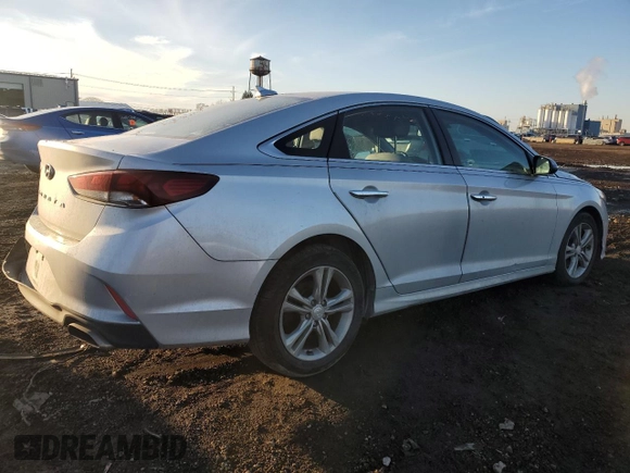2018 Hyundai Sonata Limited with VIN 5NPE34AF6JH675332, listed as a Copart auction lot 46982715 with 39,985 mi miles and Salvage Title. Bid and sale history available at DreamBid. Image 3.