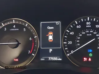 2018 Lexus ES with VIN 58ABK1GG8JU105203, listed as a IAAI auction lot 41764259 with 77,550 mi miles. Bid and sale history available at carsss.com. Image 15.