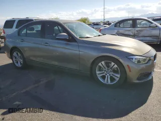 2016 BMW 3 Series 328i with VIN WBA8E9G53GNT84649, listed as a Copart auction lot 55483635 with 54,660 mi miles and Salvage title. Bid and sale history available at DreamBid. Image 4.