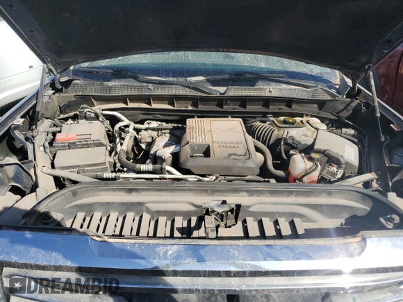 2021 GMC Sierra 1500 SLT z VIN 3GTU9DET0MG369332, wystawiony jako Copart lot #46650135 z przebiegiem 148 095 mil mil oraz Szkoda całkowita • Salvage title. Historia ofert i sprzedaży dostępna na DreamBid. Obrazek 11.