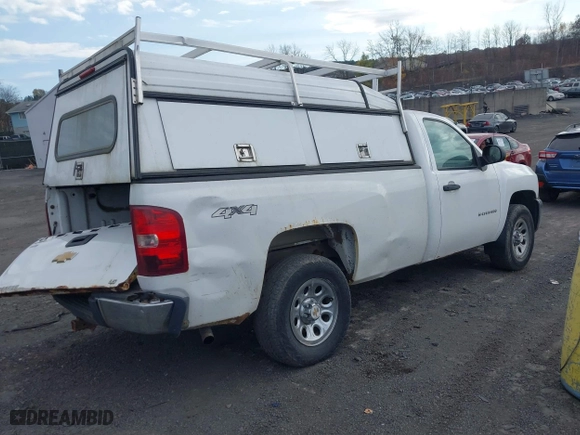 2013 Chevrolet Silverado 1500 Work Truck with VIN 1GCNKPEA7DZ288109, listed as a IAAI auction lot 40782515 with 191,813 mi miles. Bid and sale history available at carsss.com. Image 4.