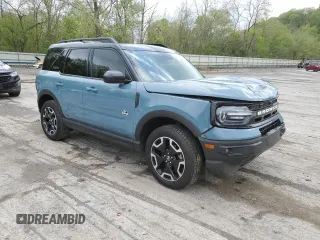 2021 Ford Bronco Sport Outer Banks with VIN 3FMCR9C61MRB08300, listed as a Copart auction lot 55614415 with 54,230 mi miles and Salvage title. Bid and sale history available at DreamBid. Image 4.