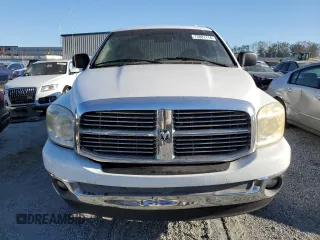 2007 Dodge 1500 ST with VIN 1D7HU18P77J517398, listed as a Copart auction lot 75881114 with 195,380 mi miles and Salvage Title. Bid and sale history available at DreamBid. Image 5.