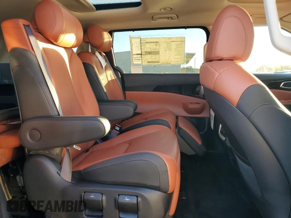 2025 Kia Carnival SX Prestige with VIN KNDNE5K32S6476276, listed as a Copart auction lot 81031514 with Not Provided miles and Salvage Title. Bid and sale history available at DreamBid. Image 11.