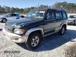 2002 Isuzu Trooper S with VIN JACDS58XX27J00836, listed as a Copart auction lot 48750285 with 221,177 mi miles and Salvage Title. Bid and sale history available at DreamBid. Image 1.