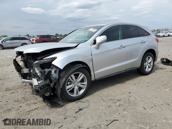 2015 Acura RDX with VIN 5J8TB4H30FL026233, listed as a Copart auction lot 52733945 with 133,995 mi miles and Salvage Title. Bid and sale history available at DreamBid. Image 1.