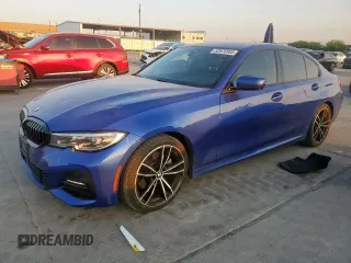 2021 BMW 3 Series 330i with VIN 3MW5R1J08M8B56862, listed as a Copart auction lot 52976585 with 41,867 mi miles and Clean title. Bid and sale history available at DreamBid. Image 1.