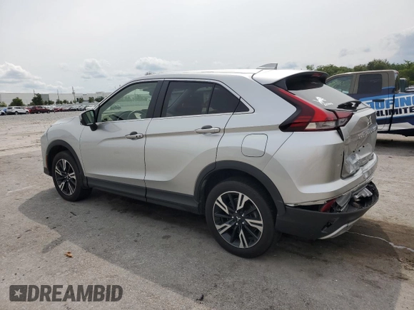 2024 Mitsubishi Eclipse Cross SE with VIN JA4ATWAA4RZ038601, listed as a Copart auction lot 59254285 with 16,995 mi miles and Non repairable. Bid and sale history available at DreamBid. Image 2.