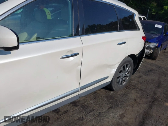 2015 Infiniti QX60 z VIN 5N1AL0MM8FC517929, wystawiony jako IAAI lot #42118295 z przebiegiem 104 188 mil mil oraz . Historia ofert i sprzedaży dostępna na DreamBid. Obrazek 18.