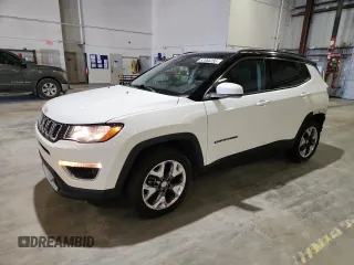 2019 Jeep Compass Limited z VIN 3C4NJDCB1KT599858, wystawiony jako Copart lot #62866285 z przebiegiem 86 874 mil mil oraz Nie do naprawy • Non repairable. Historia ofert i sprzedaży dostępna na DreamBid. Obrazek 1.