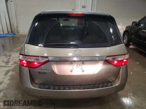 2013 Honda Odyssey EX-L with VIN 5FNRL5H67DB037980, listed as a Copart auction lot 54585075 with 303,984 mi miles and Non Repairable. Bid and sale history available at carsss.com. Image 6.