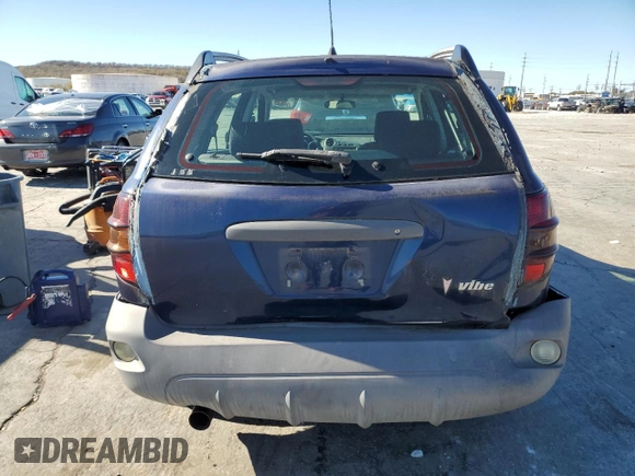 2005 Pontiac Vibe with VIN 5Y2SL66845Z466260, listed as a Copart auction lot 80899344 with 104,168 mi miles and Clean Title. Bid and sale history available at carsss.com. Image 6.
