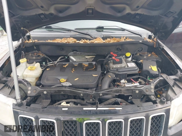 2012 Jeep Compass Sport with VIN 1C4NJCBB7CD602085, listed as a IAAI auction lot 41955425 with 134,721 mi miles. Bid and sale history available at carsss.com. Image 10.