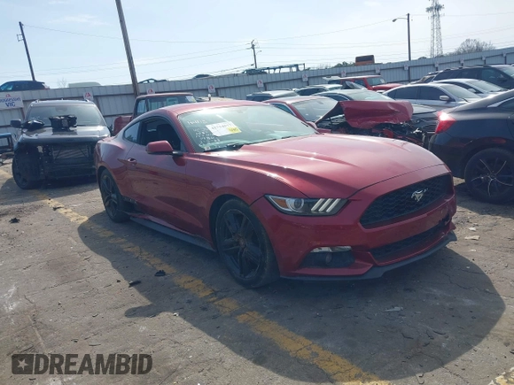 2016 Ford Mustang EcoBoost with VIN 1FA6P8TH2G5255578, listed as a IAAI auction lot 41754577 with 99,155 mi miles and . Bid and sale history available at carsss.com. Image 1.