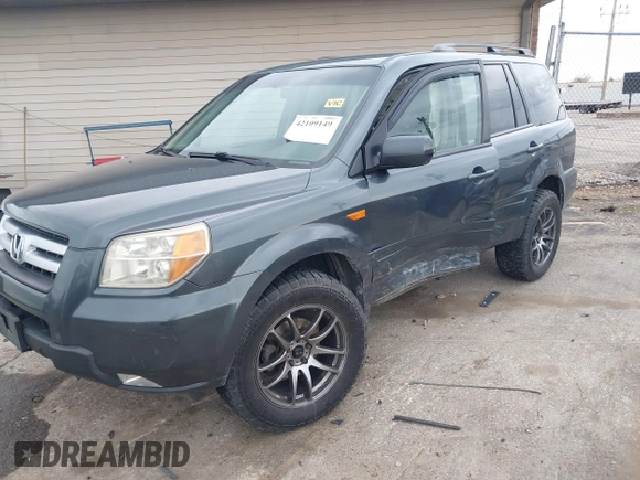 2006 Honda Pilot EX with VIN 5FNYF18426B014815, listed as a IAAI auction lot 42109149 with 284,163 mi miles and . Bid and sale history available at DreamBid. Image 17.