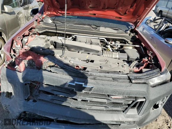 2023 Chevrolet Colorado 4WD Trail Boss with VIN 1GCPTEEK6P1162247, listed as a Copart auction lot 47773205 with 13,133 mi miles and Salvage Title. Bid and sale history available at carsss.com. Image 13.