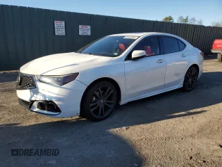 2020 Acura TLX w/A-Spec Pkg with VIN 19UUB3F67LA002109, listed as a Copart auction lot 82860964 with 0 mi miles and Salvage Title. Bid and sale history available at carsss.com. Image 1.