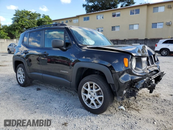 2019 Jeep Renegade Sport with VIN ZACNJBAB4KPJ73304, listed as a Copart auction lot 46895955 with 64,889 mi miles and Non repairable. Bid and sale history available at DreamBid. Image 4.