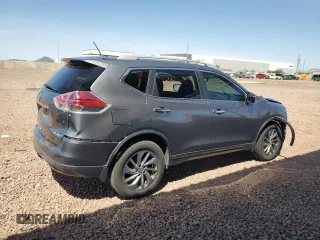 2015 Nissan Rogue SL with VIN 5N1AT2MV2FC879632, listed as a Copart auction lot 52042265 with 137,257 mi miles and Salvage Title. Bid and sale history available at carsss.com. Image 3.
